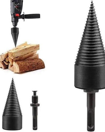 Firewood Drill Bit Splitting Wood Splitter