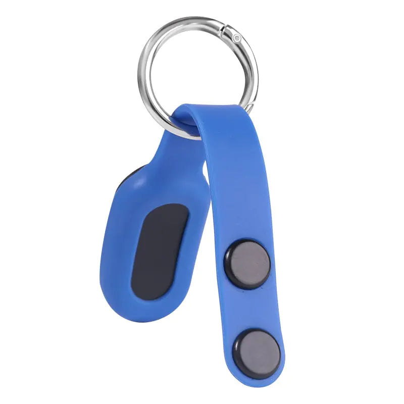 Fingertip Rotary Elastic Magnet Keychain