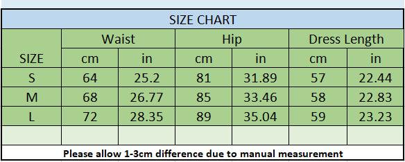 Female Suspender Backless Dress