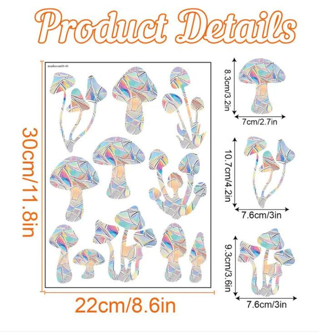 Rainbow Prism Suncatcher Sticker