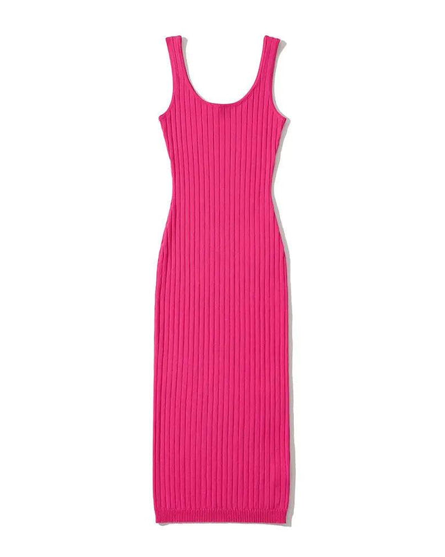 Simple Bodycon Knit Dress