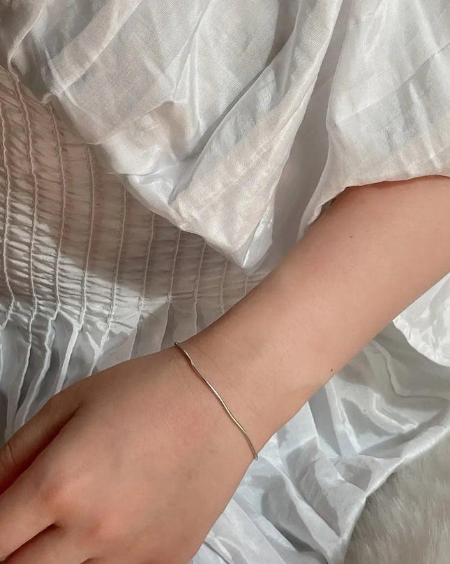 Stainless Steel Snake Chain Bracelet