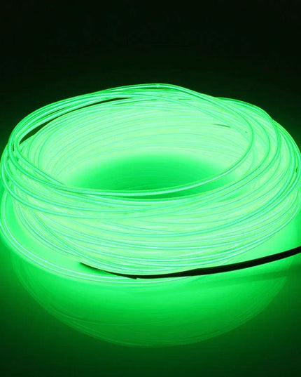Neon LED Light Glow EL Wire String Strip Rope Tube Decor Car Party + Controller