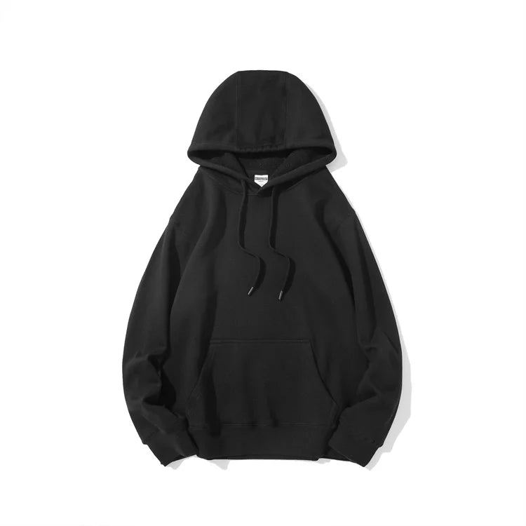 American Fashionable Unisex Off-Shoulder Hooded Sweatshirts