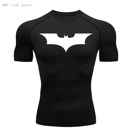 Long Sleeve Compression Batman T-Shirt