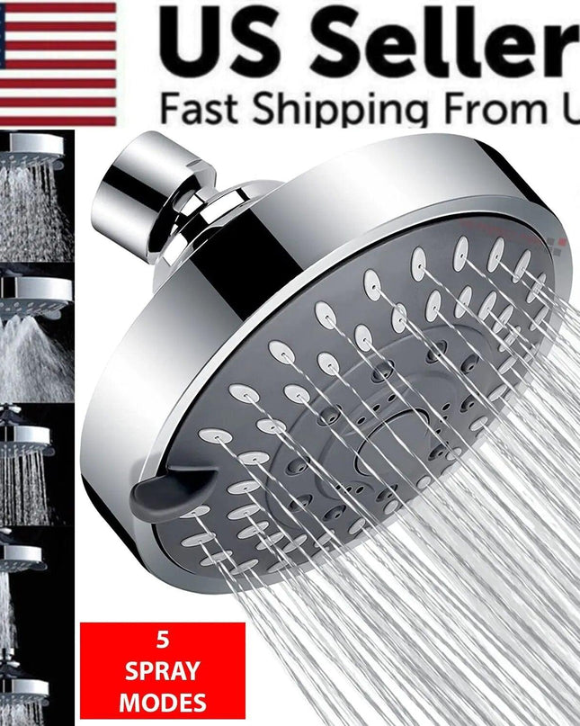 Shower Heads Handheld Spray High Pressure Adjustable Showerhead Top Spray Bath
