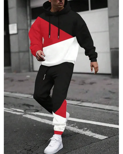 Casual Top Loose Hoodie Set