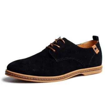 Suede Oxfords Leather Shoes