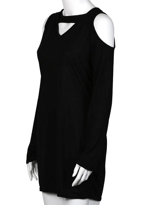 Skull Back Cotton Dress