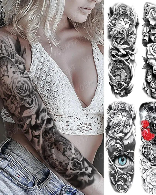 Realistic Luxury Tattoo Modern Design