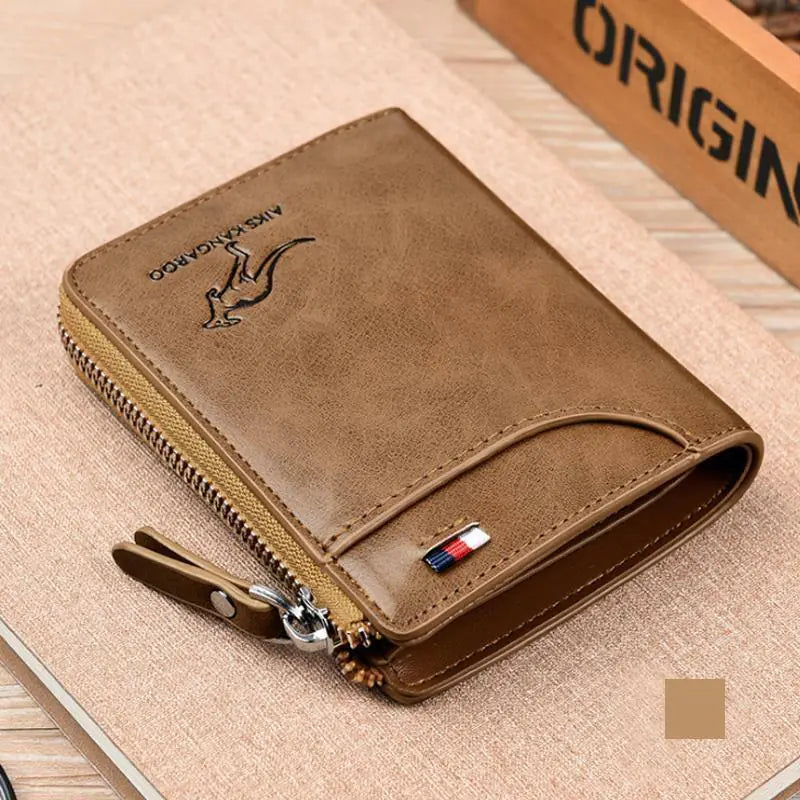 Men's "RFID" Blocking Leather Wallet "Waterproof"