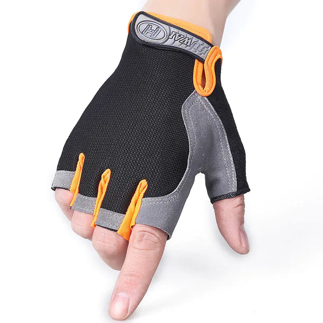 Winter Half-Finger Cycling Gloves