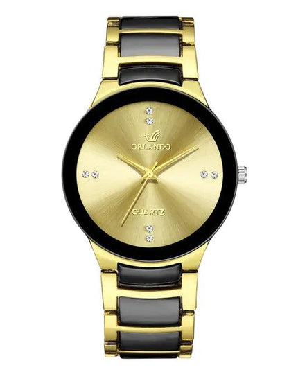 High Quality Men Stainless Steel Quartz Watch