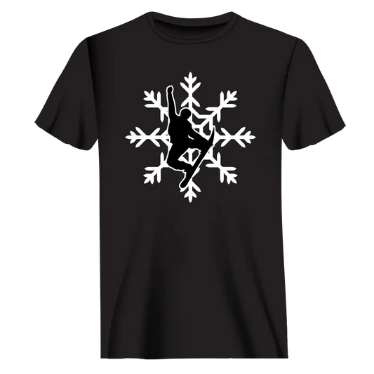 Snowboard Snowflake T-Shirt