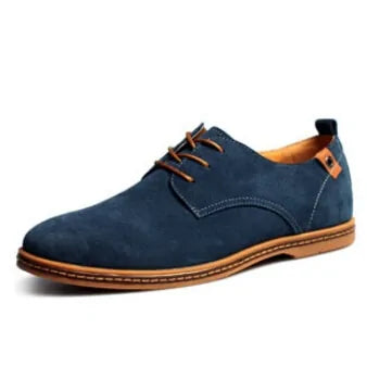 Suede Oxfords Leather Shoes