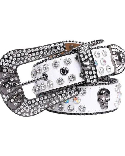 Gothic Skull Buckle Waist Belt