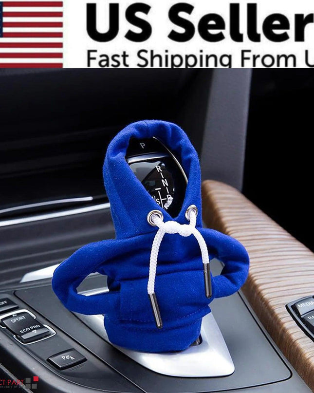 Car Gear Shift Cover Mini Hoodie Gear Shift Cover for Car Shifter Interior Trim