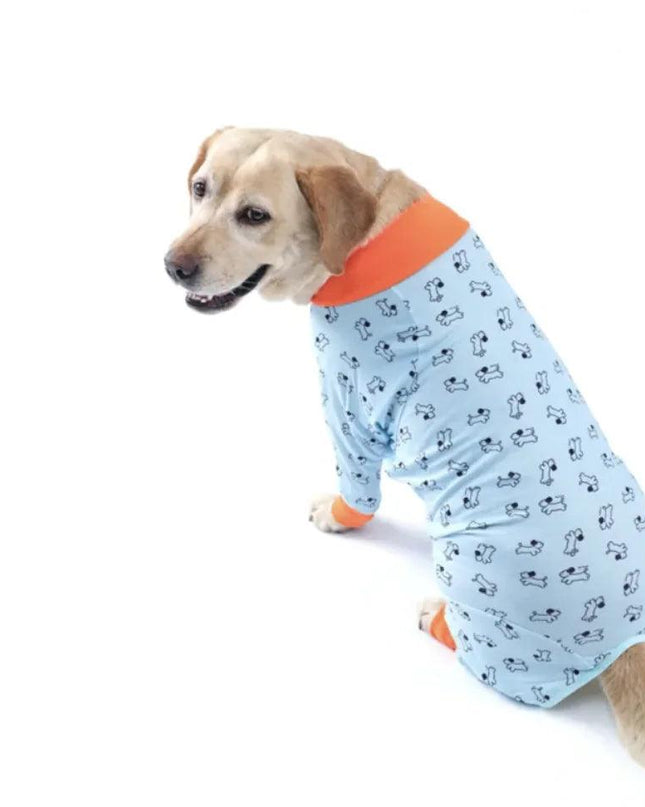 Dog Long Sleeve Homewear Pet Four-legged Clothes