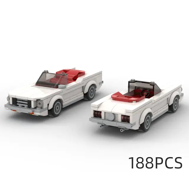 Speed Racing City Car Sport Brick Toy