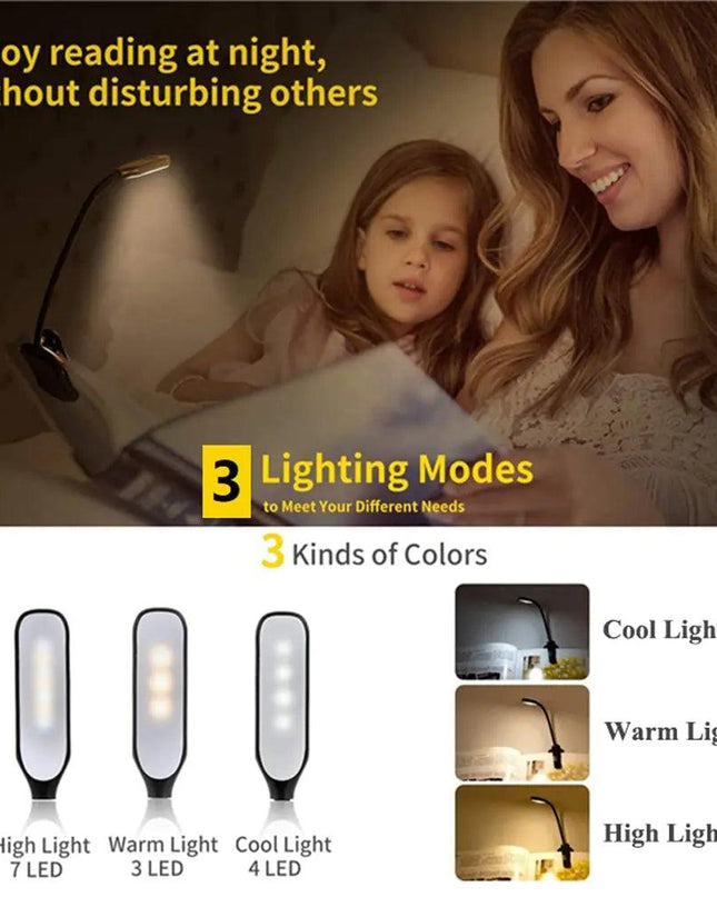Mini 7 LED Reading Light
