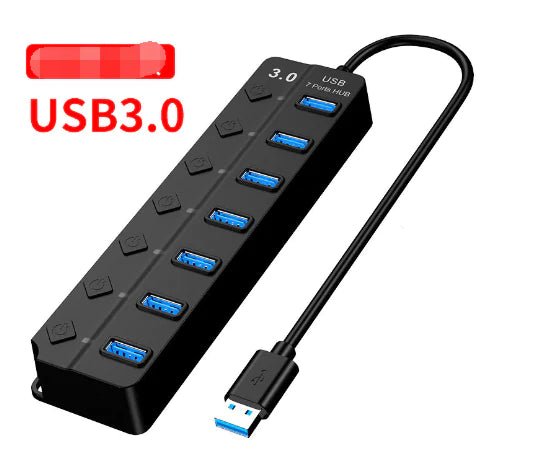 USB 3.0 Hub with 4/7 Extension Port