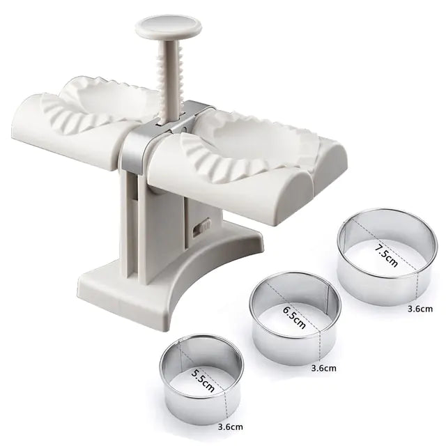 Double Head Press Dumplings Maker