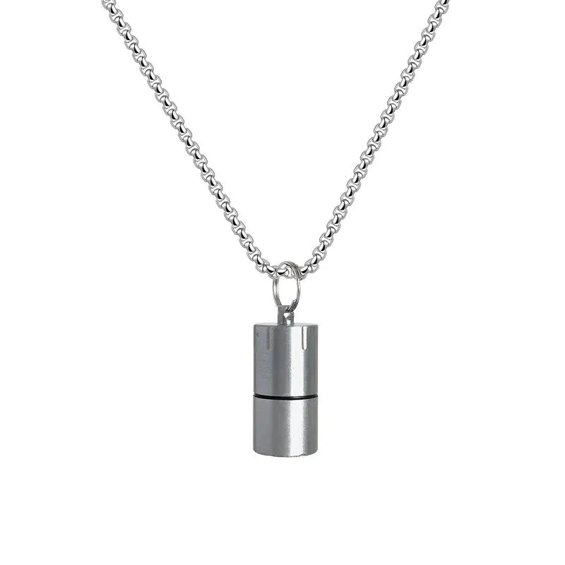 Punk Lighter Stainless Steel Necklace