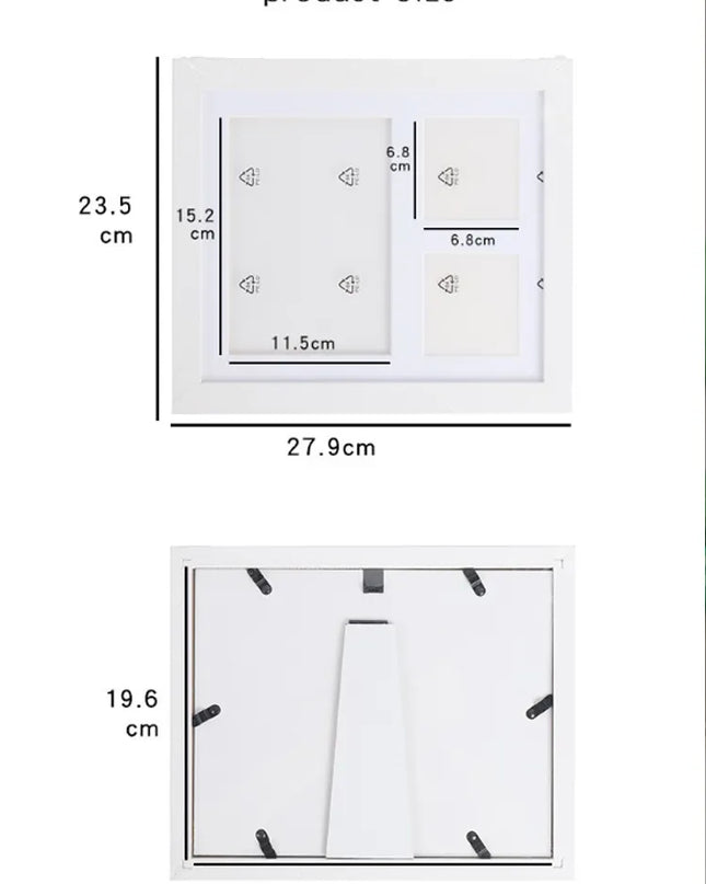Pet Hand and Foot Print Photo Frame