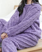 Hemp Pattern Purple / Average Size