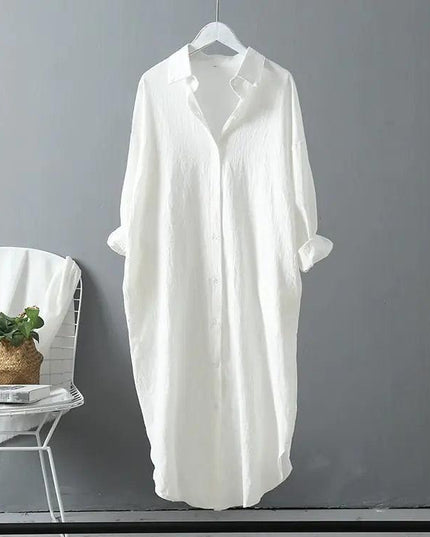 Oversized Shirt Dress