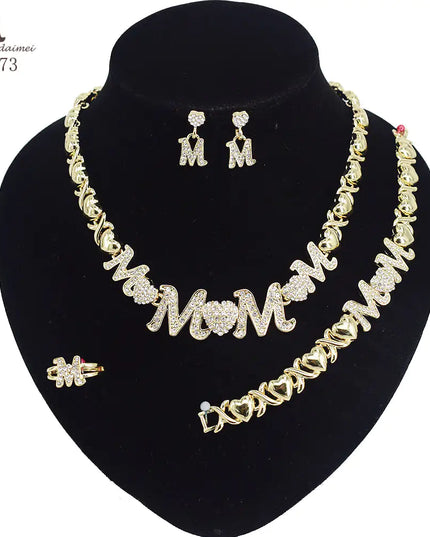 Gold-Plated Jewelry Set