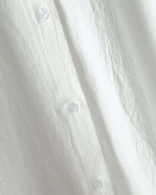 Oversized Shirt Dress