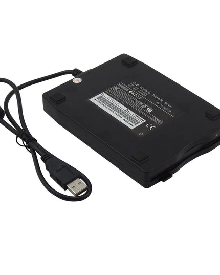 3.5” USB 2.0 Data External Floppy Disk Drive 1.44MB For Laptop PC Win 7/8/10 Mac
