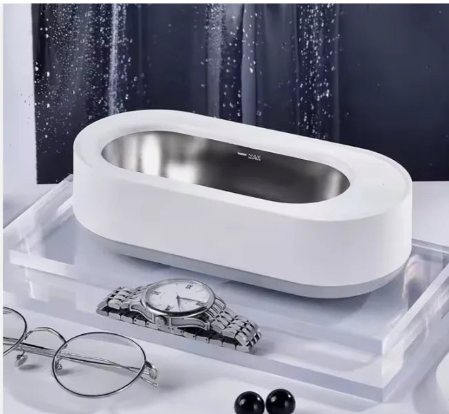 Clean Ultrasonic Cleaner Portable 45000Hz High-Frequency Vibration Cleaning Machine Jewelry Glasses Watch