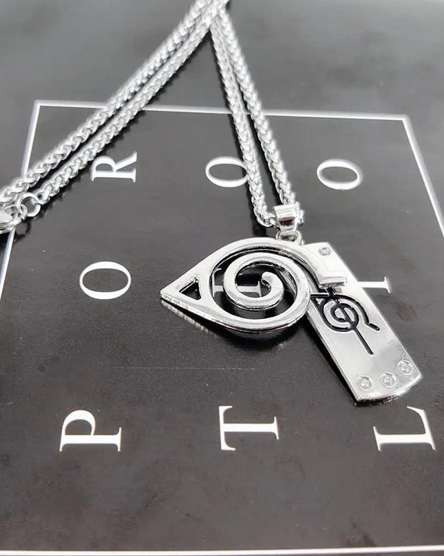 Japanese Ninja Pendant Necklace
