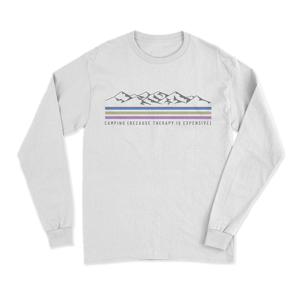 Camping Lines Long Sleeve Shirt