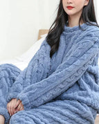 Hemp Pattern Blue / Average Size