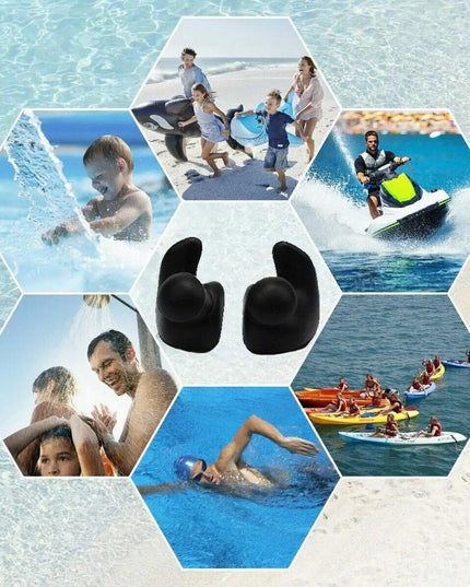 5/10 Pairs Soft Silicone Ear Plugs For Swimming Sleeping Anti Snore Reusable USA