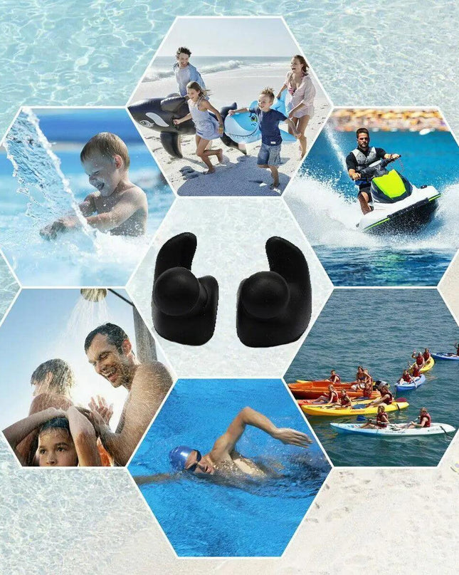 5/10 Pairs Soft Silicone Ear Plugs For Swimming Sleeping Anti Snore Reusable USA