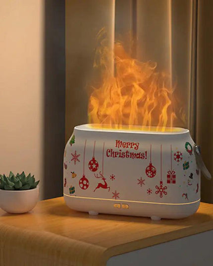 Colorful Light Flame Aroma Diffuser