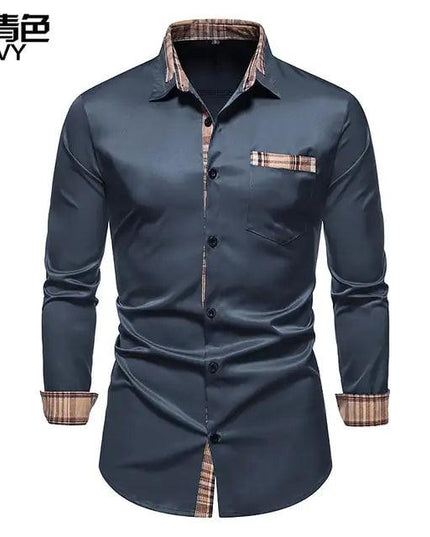 Patchwork Formal Shirts