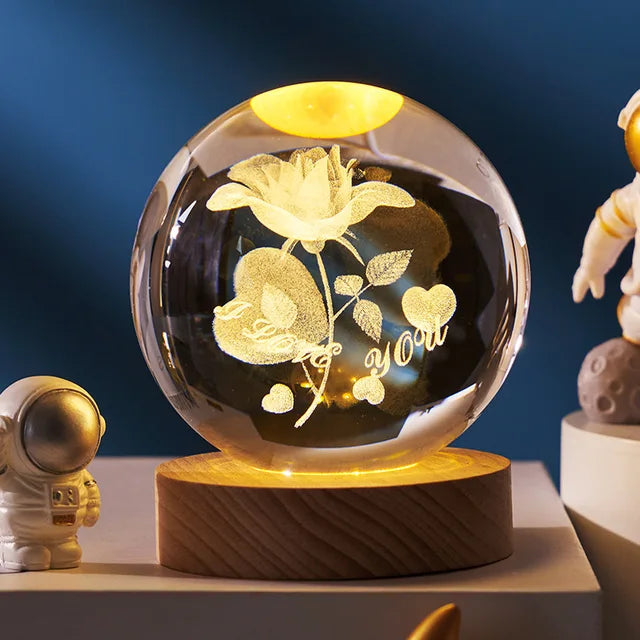 Crystal Ball Night Light