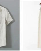 Gray Short Beige pants / XL