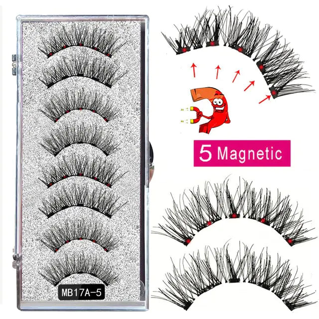 Magnetic Eyelashes Curler Set