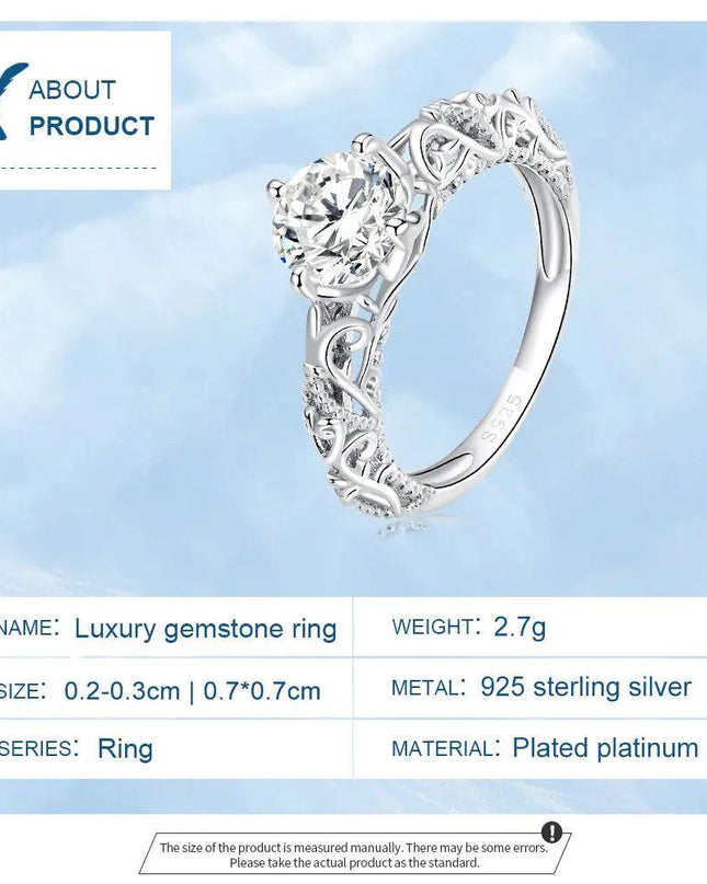 Vintage Pattern 925 Sterling Silver Ring