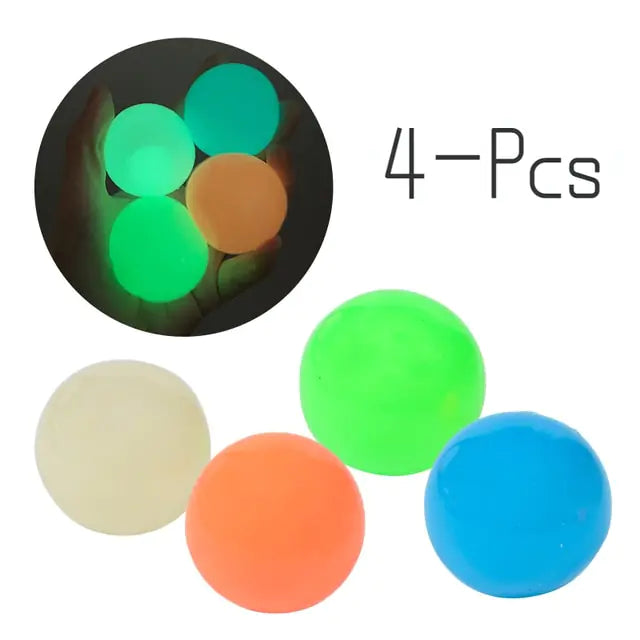 Luminous Sticky Target Ball