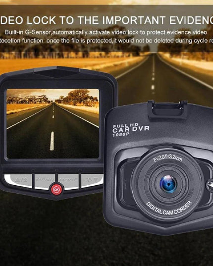 2.4'' Full HD 1080P Dash Cam Car DVR Front or Rear Camera Night Vision G-sensor