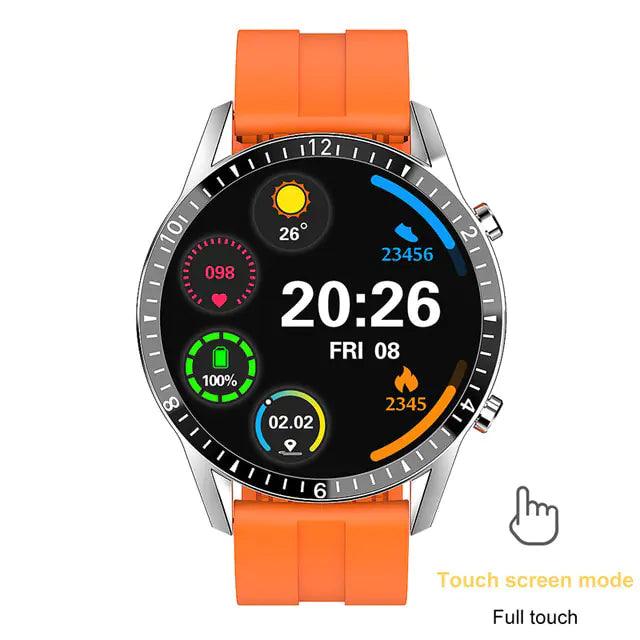 Waterproof Smartwatch Health Monitor