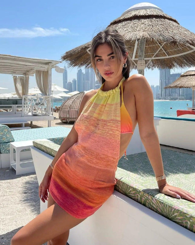 Sexy Cryptographic Summer Dress