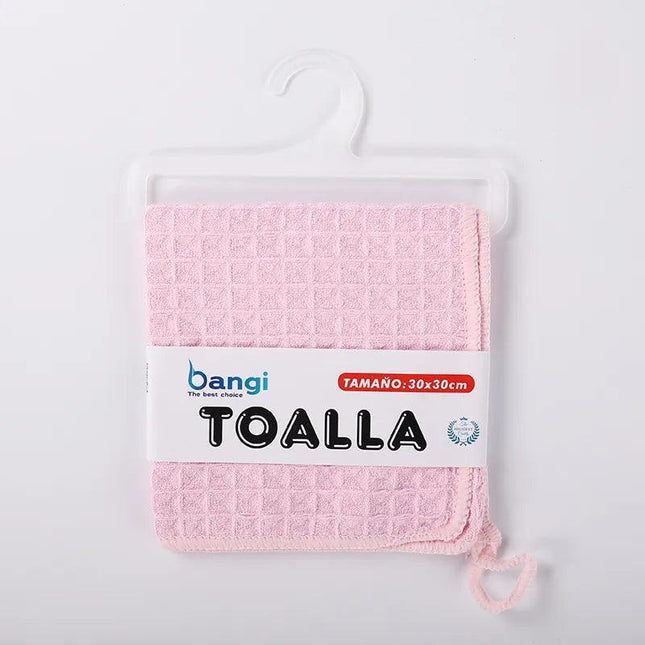 Microfiber Skin-friendly Non-lint Waffle Microfiber Towel